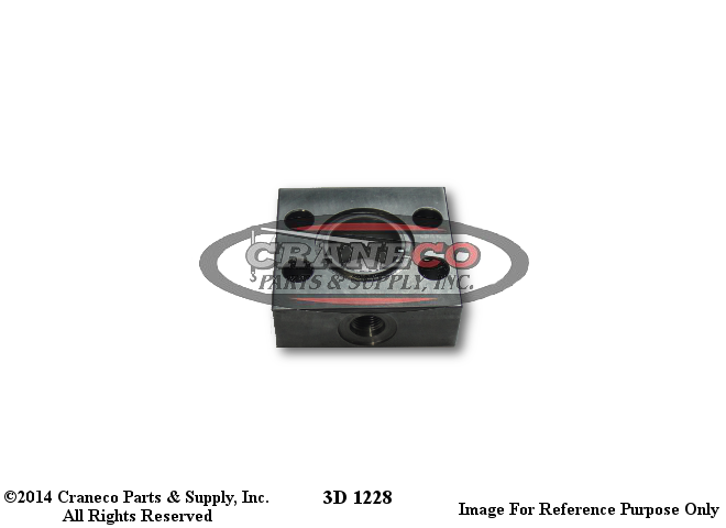 3D 1228 Link-Belt Block ManifoldLink-Belt Crane