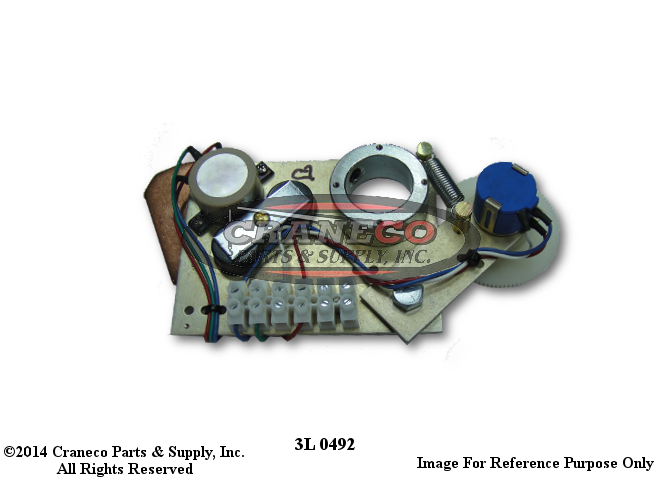 3L 0492  BASE PLT  W/POTENTIOMETER