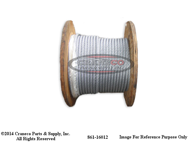 861-16012 Broderson Wire Rope 6X25